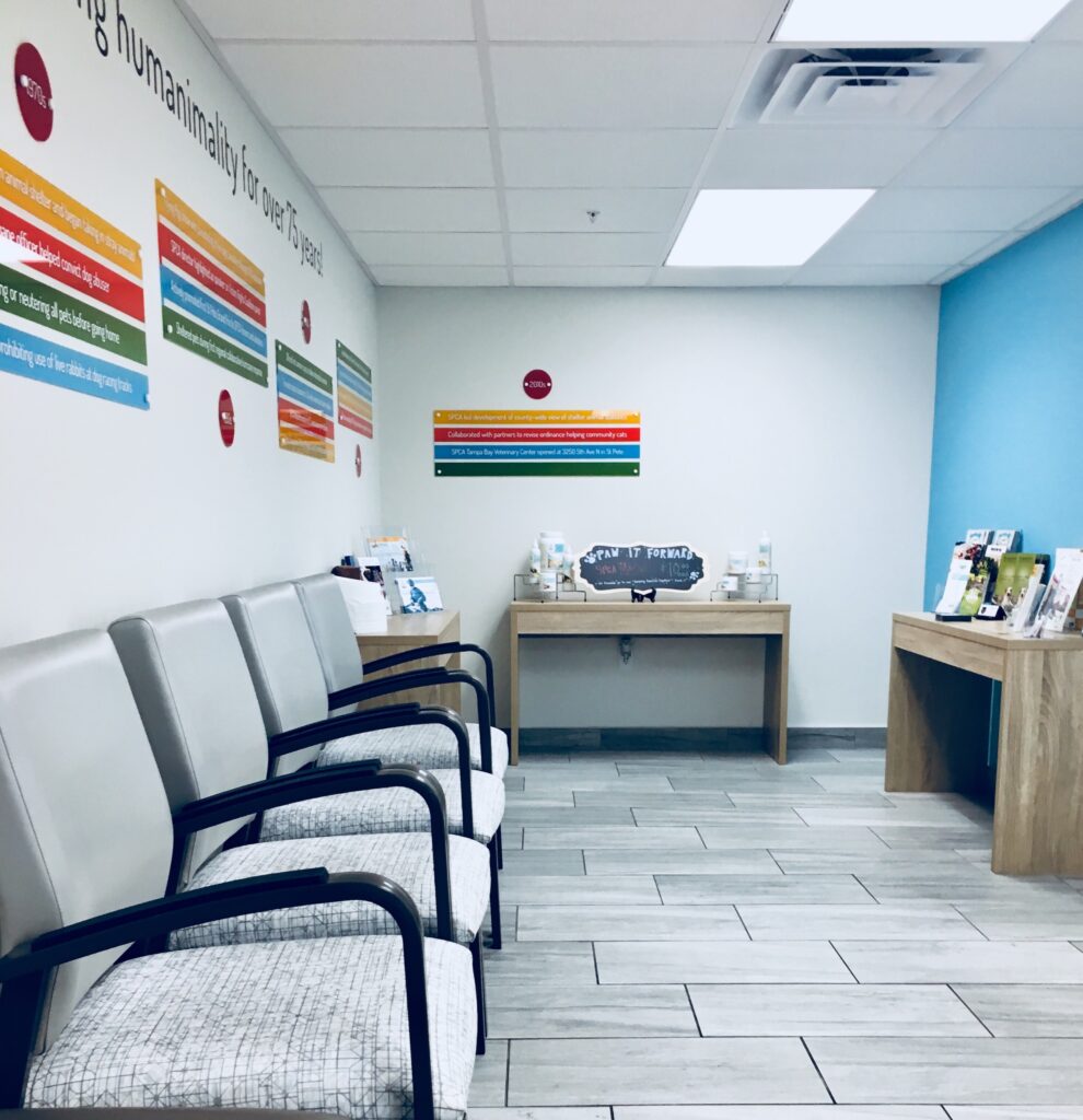 Clinical office waiting room